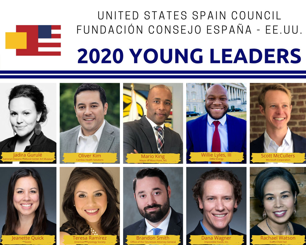 Images of the the 2020 Young Leaders